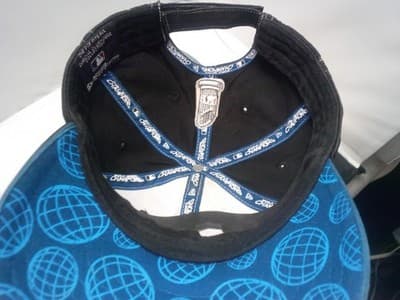 VTG 2002 Los Angeles Angels World Series Champions Mens Black Hat CapMLB New Era - Thumbnail 5