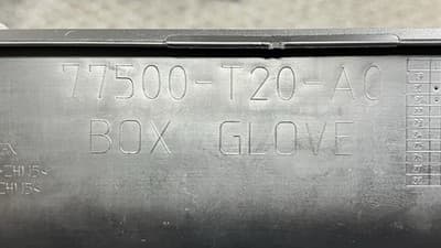 2022-25 Honda Civic Glove Box Door, OEM Dash Storage Compartment Door 7750T20AC - Thumbnail 6