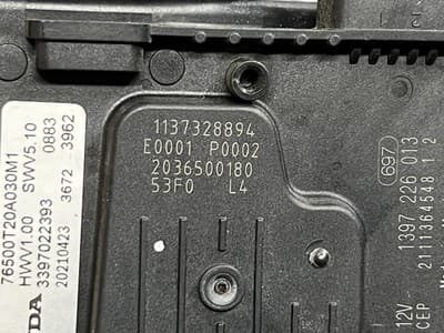 2022-2025 HONDA CIVIC FRONT WINDSHIELD WIPER LINKAGE W/ MOTOR OEM 76500T20A030M1 - Thumbnail 7