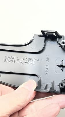 2022-2024 HONDA CIVIC REAR LEFT SIDE DOOR PANEL WINDOW SWITCH BEZEL PANEL OEM - Thumbnail 3