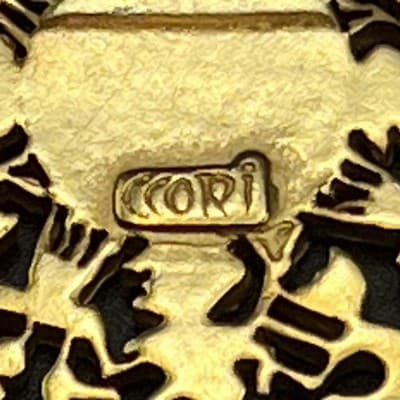CCORI Peruvian Inca-inspired Brooch, Repro. of a Museum Piece, 18k Gold Plated - Thumbnail 4