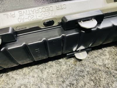21-24 Honda Civic AC Heater Vent Climate Control Dashboard Trim Panel 1616 OEM - Thumbnail 13