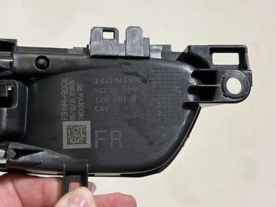 2022-25 Honda Civic Interior Door Handle Right Front (Passngr) 72120-T20-A010-M1 - Thumbnail 3