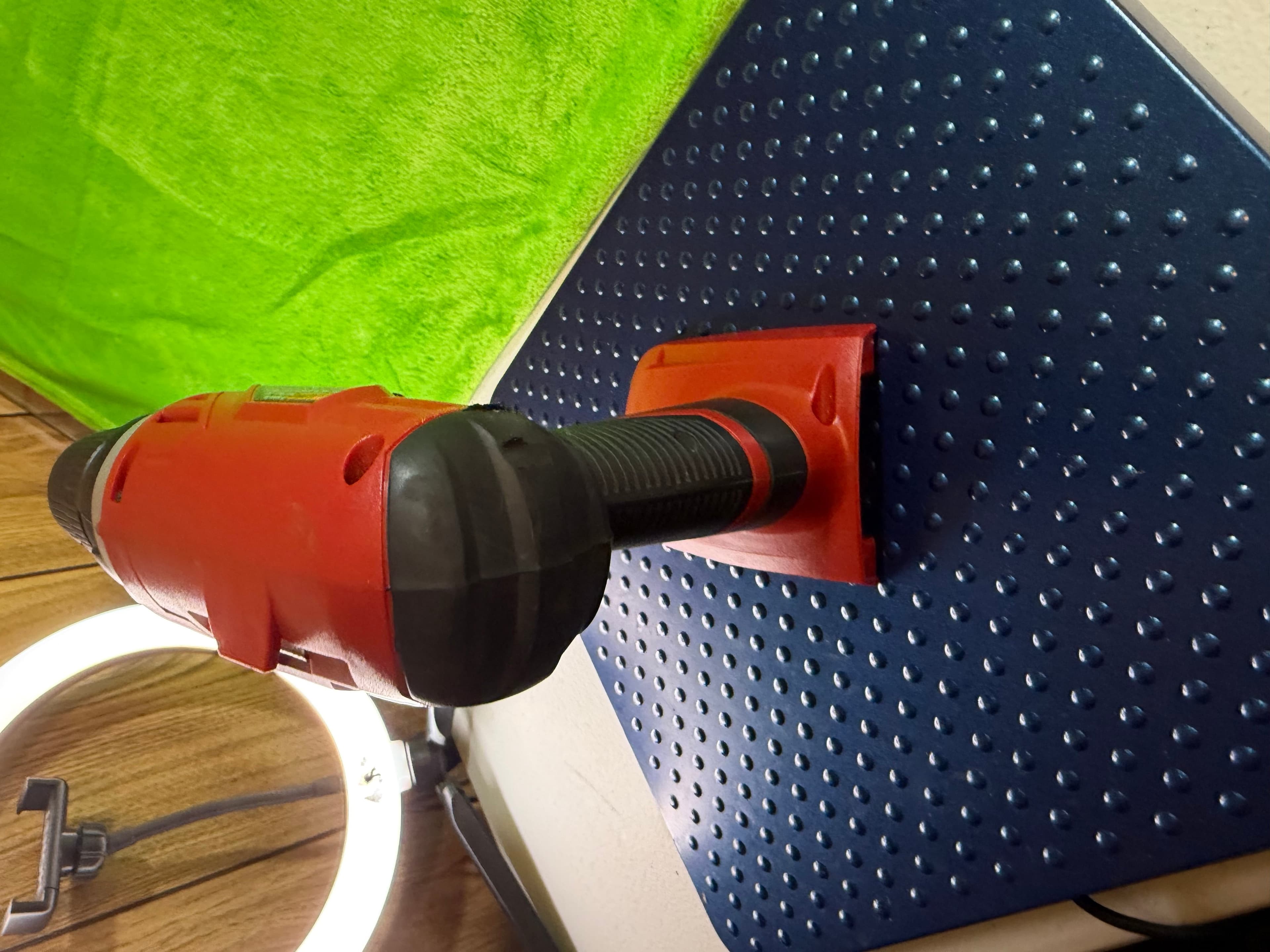 Skil Cordless Drill Red Black Variable Speed Power Tool - Thumbnail 4
