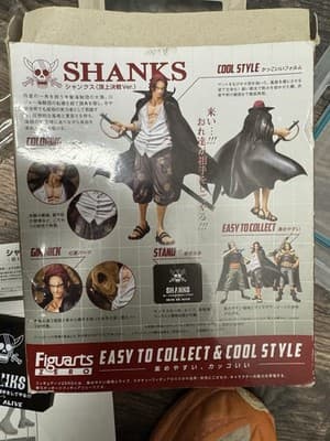 One Piece Model Number Figuarts ZERO Shanks (Paramount War VER) BANDAI - Thumbnail 3