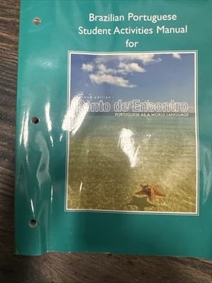 Brazilian Student Activities Manual for Ponto de Encontro: Portuguese - Thumbnail 2