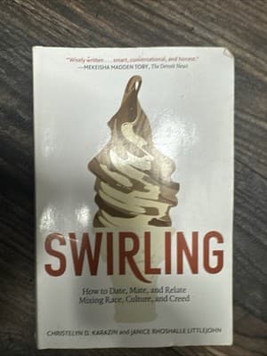 SWIRLING By Christelyn D Karazin & Janice Rhoshalle Littlejohn - Hardcover Mint - Image 1
