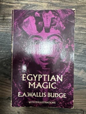 Egyptian Magic by E. A. Wallis Budge Magical Names, Spells, Ritual Occult - Image 1