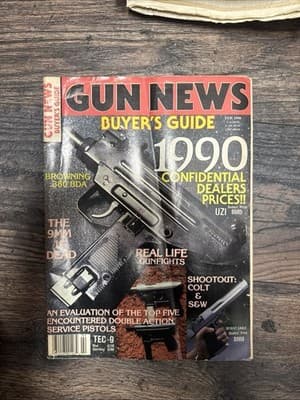 Gun News 1990 Complete Buyer's - Image 1