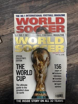 World Soccer magazine - 2002 World Cup Special] excellent shape +feb 1999 - Image 1
