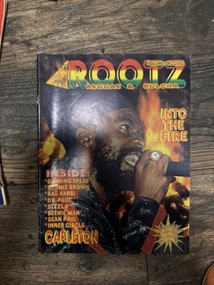 Rootz Reggae & Kulcha Magazine 2000 Vol 3 #3 Vintage Rare - Image 1