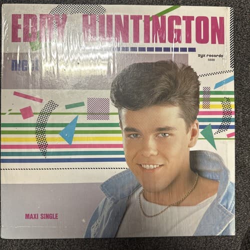 12" CLUB SINGLE - EDDIE HUNTINGDON: MEET MY FRIEND (2 VERSIONS) - Image 1