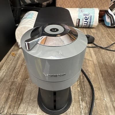 Nespresso Vertuo NEXT Deluxe Coffee and Espresso Machine by De'Longhi, Gray - Image 1
