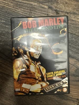 BOB MARLEY THE LEGEND LIVE: Santa Barbara County Bowl Nov. 25, 1979 - 2003 DVD - Image 1