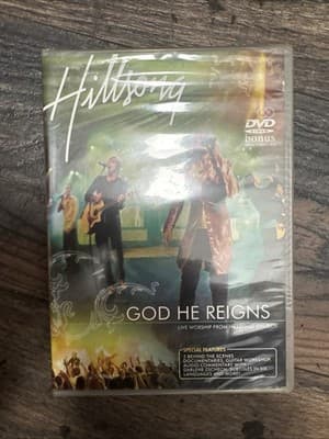 Hillsong God He Reigns Live Worship From Hillsong Church DVD New Sealed - Image 1