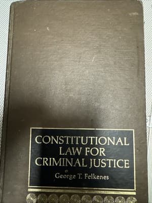 Criminal Procedure for Law and Justice Professionals - 21st Ed. - Image 1