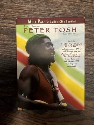 The Ultimate Peter Tosh Experience 2 DVD & 1 CD & Booklet (USED DVD) - Image 1