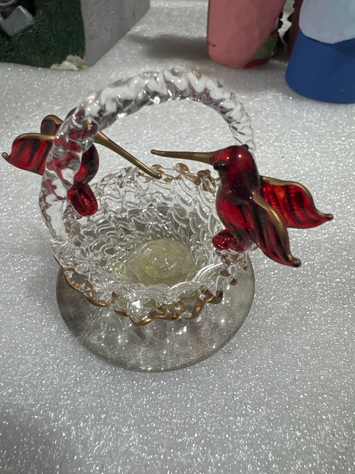 Glass Baron Hummingbird Figurine - Image 1
