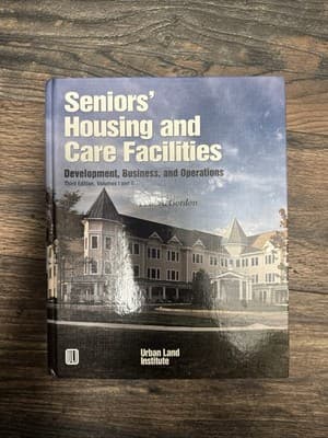 SENIORS' HOUSING AND CARE FACILITIES: DEVELOPMENT, By Paul Gordon - Hardcover - Image 1