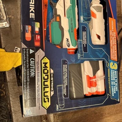 NERF- Modulus Tri-Strike Blaster- New -Ships Fast - Thumbnail 3