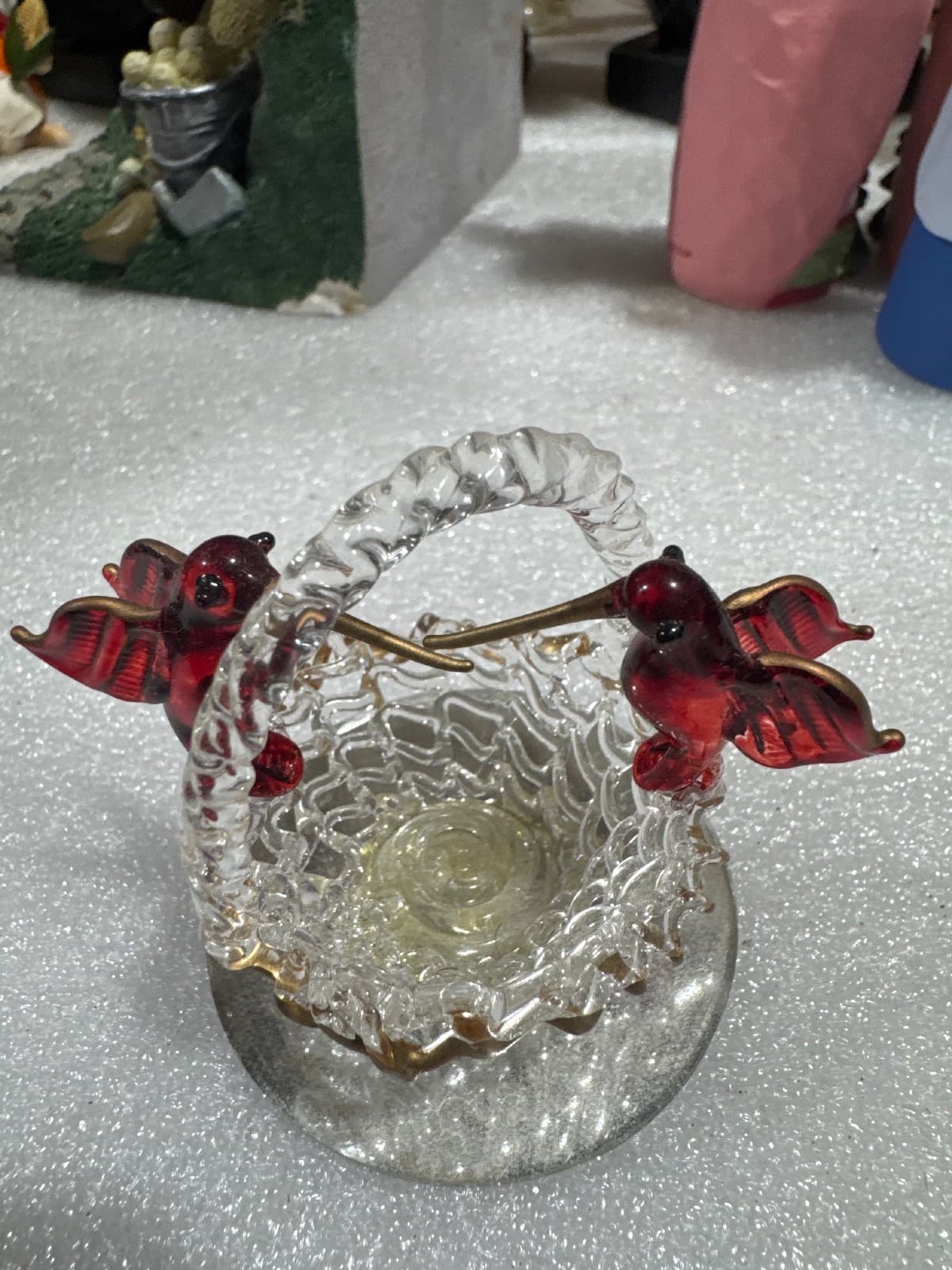 Glass Baron Hummingbird Figurine - Thumbnail 3