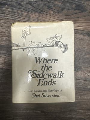 Where The Sidewalk Ends by Shel Silverstein; 1974 Early Edition HCDJ Harper - Image 1