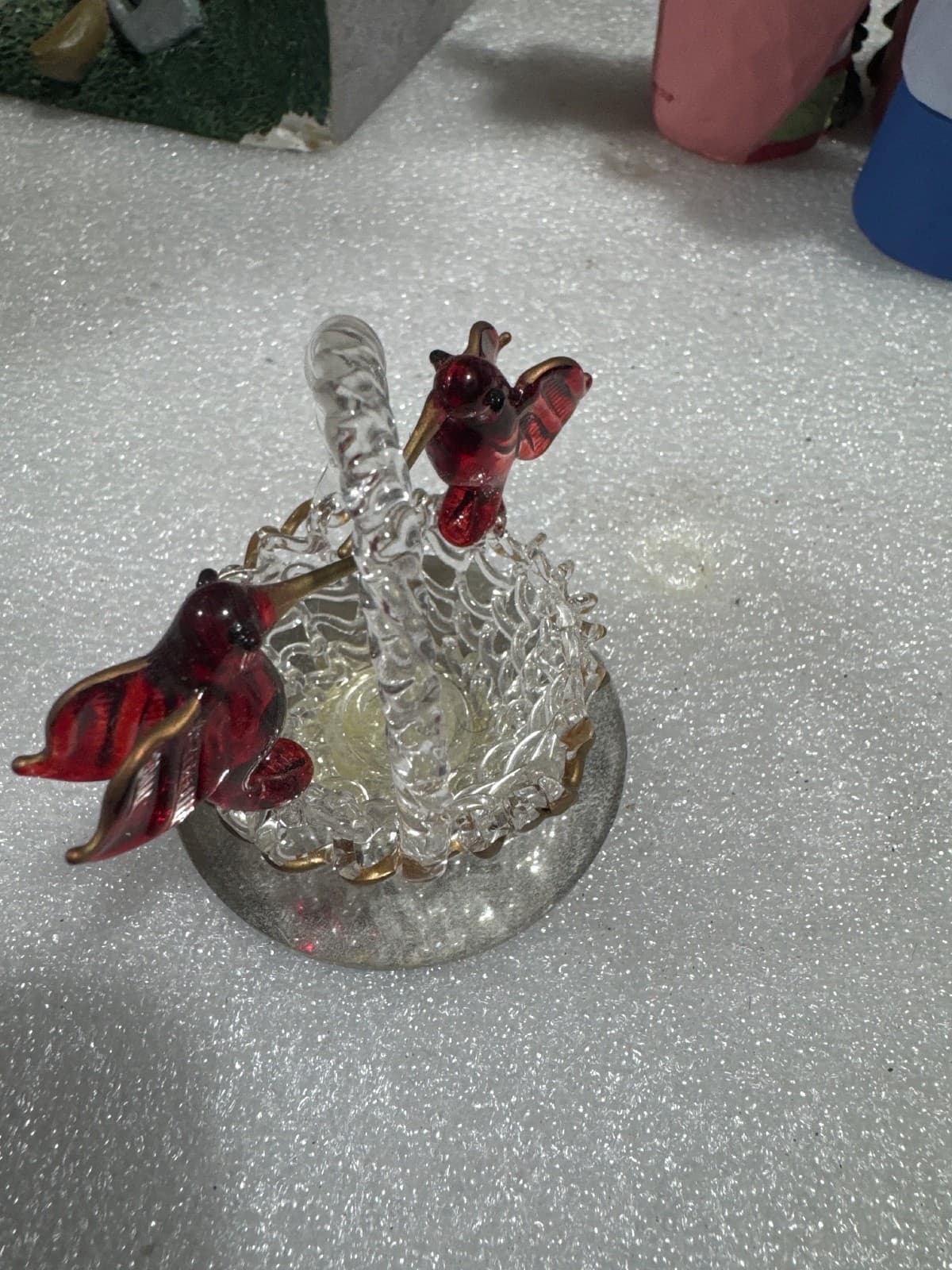 Glass Baron Hummingbird Figurine - Thumbnail 2
