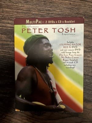 The Ultimate Peter Tosh Experience 2 DVD & 1 CD & Booklet (USED DVD) - Thumbnail 2