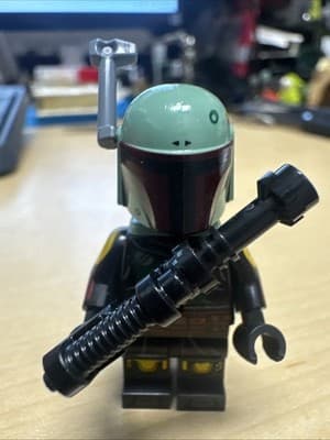 LEGO Star Wars BOBA FETT Minifigure Only sw1158 - Slave 1 75312 75326 - Image 1