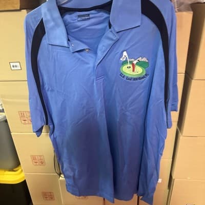 Lavender Polo Shirt XL Golf Tournament New - Image 1