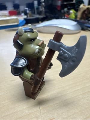 LEGO Star Wars Gamorrean Guard Axe Set Jabba's Palace Minifig - Thumbnail 2