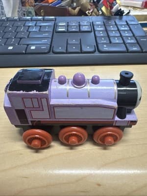 ROSIE Railroad Thomas & Friends Wooden Train Engine Railway Learning Curve 2006 - Thumbnail 4