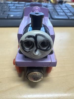 ROSIE Railroad Thomas & Friends Wooden Train Engine Railway Learning Curve 2006 - Thumbnail 5