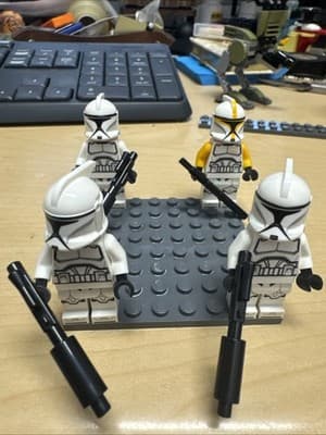 LEGO Star Wars Clone Trooper Minifigures Lot Of 4 - Image 1
