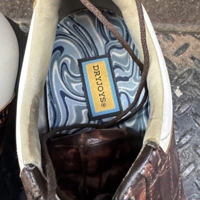 Foot Joy Brown and White Saddle In Great Condition Size 10.5 M - Thumbnail 2
