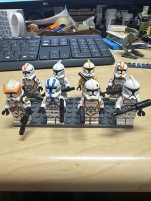 LEGO Star Wars Clone Trooper Minifigures Lot Of 8 - Thumbnail 7