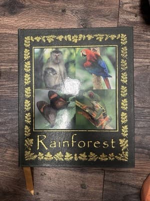 OVERSIZED Leather Easton Press RAINFOREST Thomas Marent STUNNING Photos - Image 1