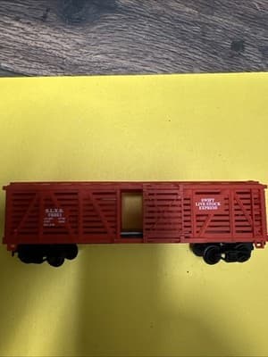 HO Scale Swift Live Stock Express - S.L.X.S. 72221 Cattle Car Stock Car - Image 1