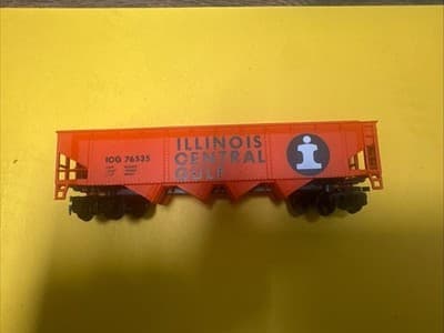 UNKNOWN MAKE N SCALE ILLINOIS CENTRAL GULF OPEN HOPPER New - Image 1