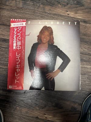 Leif Garrett • Feel the Need JAPAN Press w/ OBI Strip vinyl record LP NM M- - Image 1