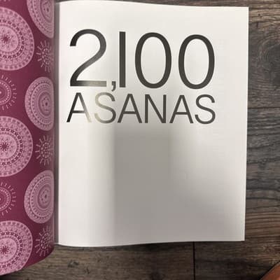 2,100 Asanas: The Complete Yoga Poses - Hardcover, by Lacerda Daniel - - Thumbnail 2