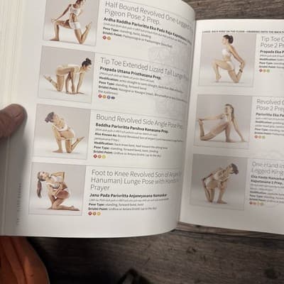 2,100 Asanas: The Complete Yoga Poses - Hardcover, by Lacerda Daniel - - Thumbnail 4
