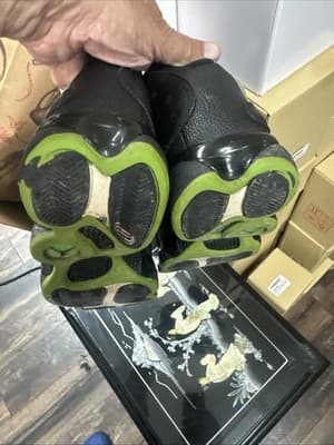 Jordan 13 Men's Retro Altitude Green/Black 2017 Size 9.5 - Thumbnail 6