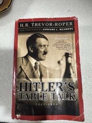 Hitler's Table Talk, 1941-1944 by H.R. Trevor Roper 2008, SC - Image 1