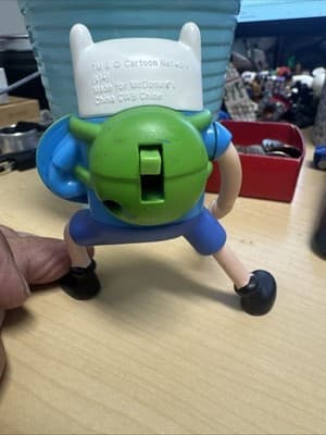 AVENTURE TIME Finn With Sword Figure Cartoon Network McDonalds - Thumbnail 3