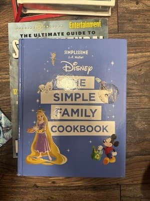 Disney: The Simple Family Cookbook by Mallet, Jean-Fran�ois Book The Fast Free - Image 1