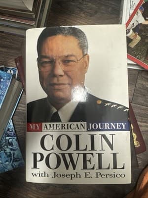 Colin Powell My American Journey Hardcover Book - Thumbnail 2