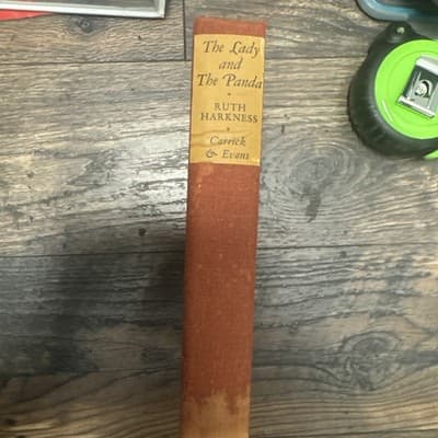 The Lady and the Panda 1938 1st Ed Harkness China Panda Adventure Exploration - Thumbnail 3