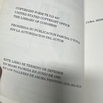 Angwl Pardo Cuba Memorias de un Prisionero Politico 1964-1988 - Thumbnail 3