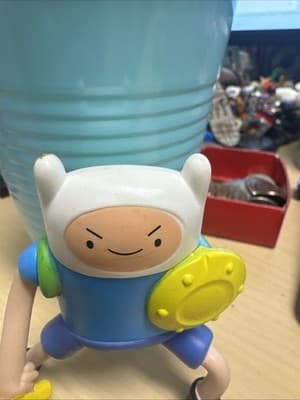 AVENTURE TIME Finn With Sword Figure Cartoon Network McDonalds - Thumbnail 2